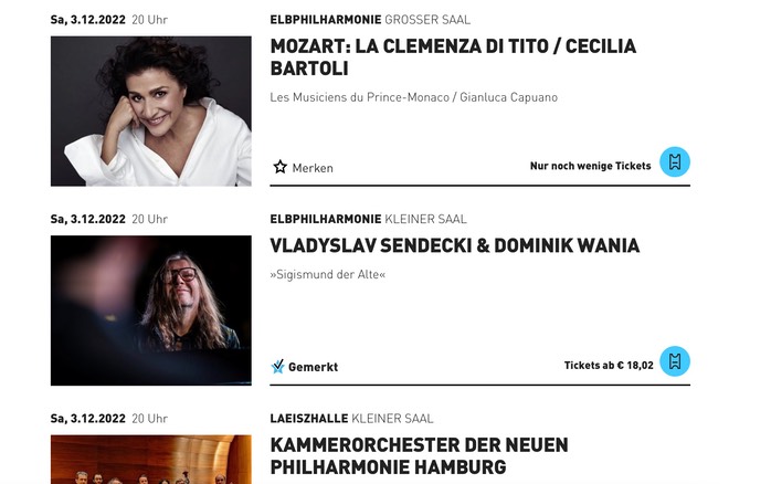 Elbphilharmonie Sendecki Wania